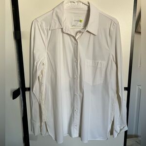 Lysse white button down